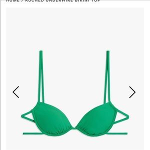 BRAND NEW WeWoreWhat bikini top